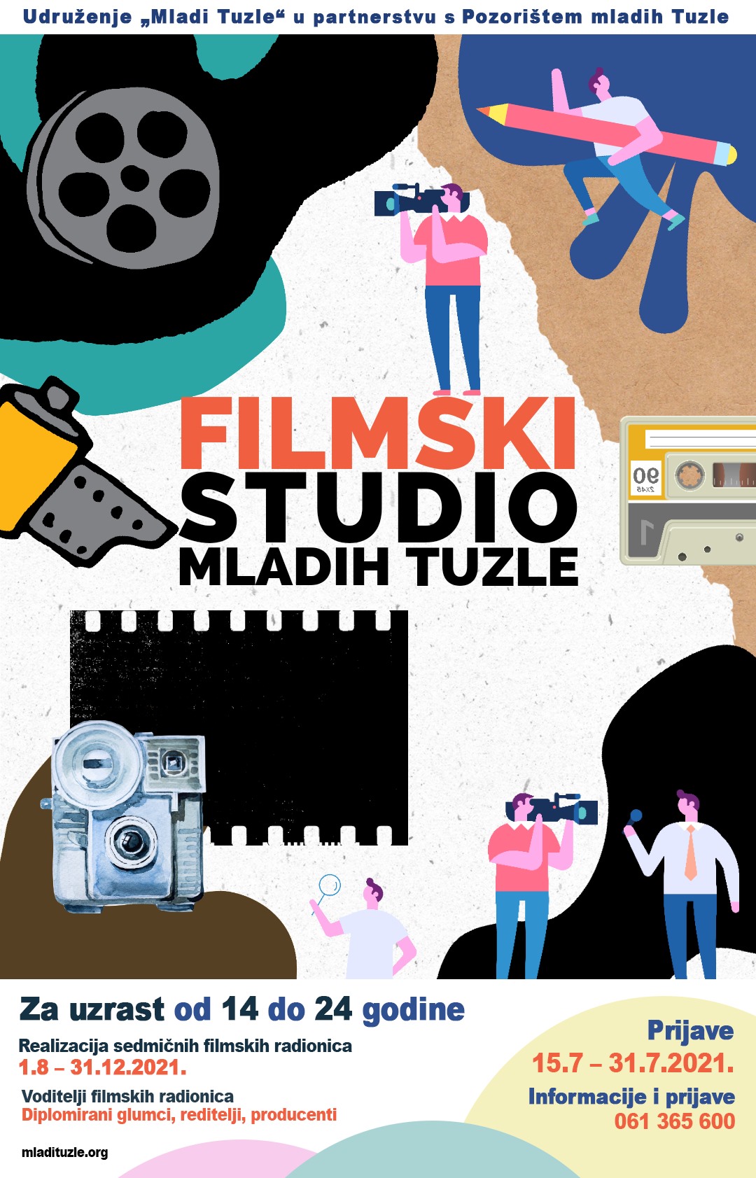 Završen upis u Filmski studio Mladih Tuzle