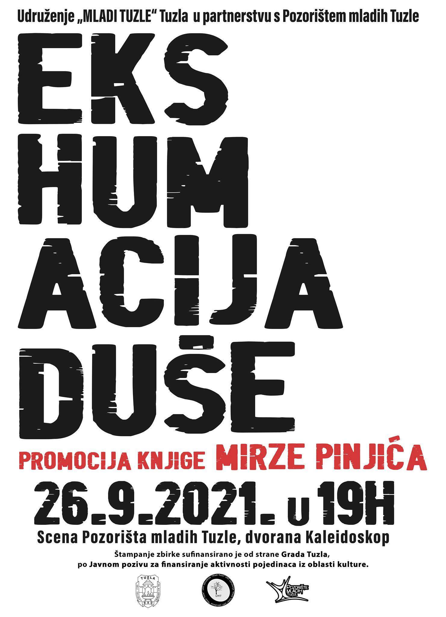 Promocija zbirke poezije “Ekshumacija duše” autora Mirze Pinjića